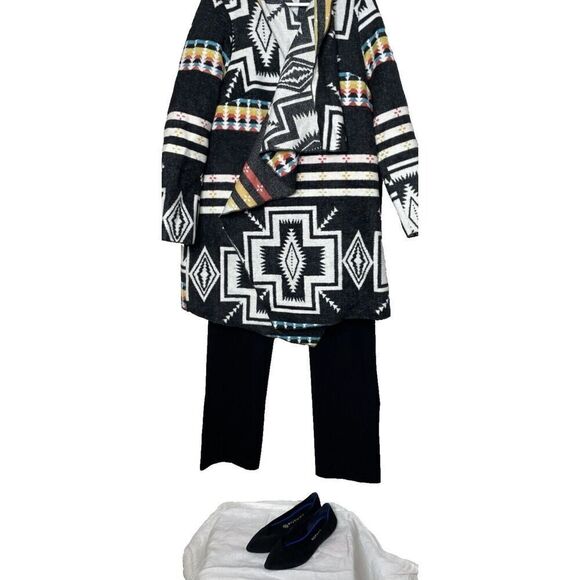 Betabrand Size XXL Classic Fit Dress Style Pull On Yoga Pants Pockets W1550 2XL - Picture 2 of 13